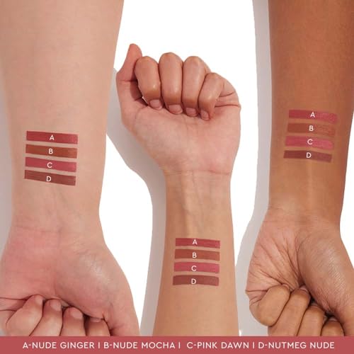 KIRO Four Play Non-Stop Airy Matte Liquid Lip Stack – Ultimate Quad | 4 Nude Lipstick Shades | Long-Lasting, Transfer-Proof, Hydrating, Lightweight | Infused with Avocado & Apricot Oils | 6ml - Image 5