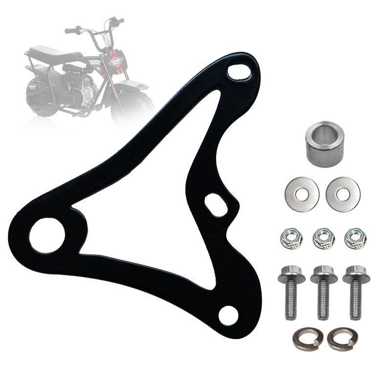 JMCHstore Mini Bike Hydraulic Brake Caliper Bracket kit for Monster Mega Moto MMB80 80cc FRP GMB100 98cc, For Coleman RB100 RT100 Mini Bike - Image 1