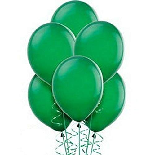 Balloonistics Latex Balloons for Party Decorations - Pack of 25 (Dark Green) - Image 1
