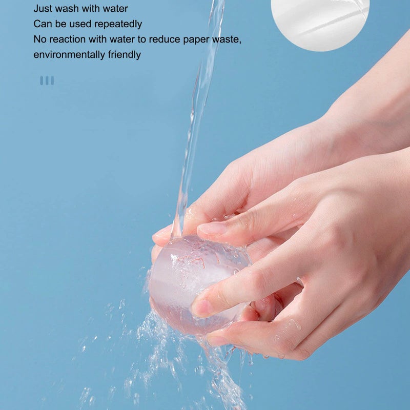 Ketsicart Washable Reusable Gel Lint Roller, Sticky Pet Hair Remover Ball Potable Travel Dustproof Cat Dog Fur Lint Remover Cleaner for Clothes, Furniture, Carpet, Bed, Couch, Sofa - Image 3