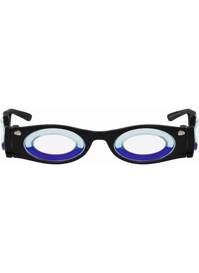Generic - Anti- Motion Sickness Glasses, Raised Airsick Sickness Seasickness Glasses for Sport Travel Gaming, Ultra-Light Portable Nausea Relief Glasses, No Lens Liquid Glasses for Adults or Kids - Image 1
