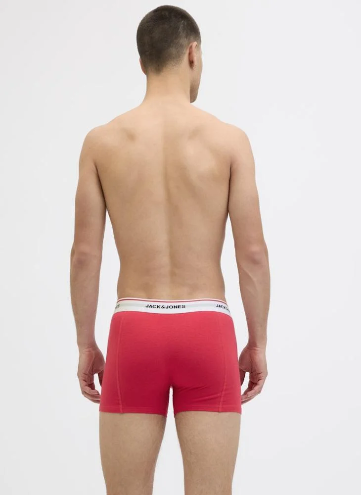 JACK & JONES 3 Pack Assorted Trunks