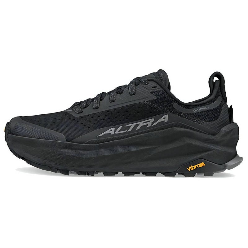 ALTRA Women's Olympus 6 Trail Running Shoe, Black/Black, 9 - Image 1
