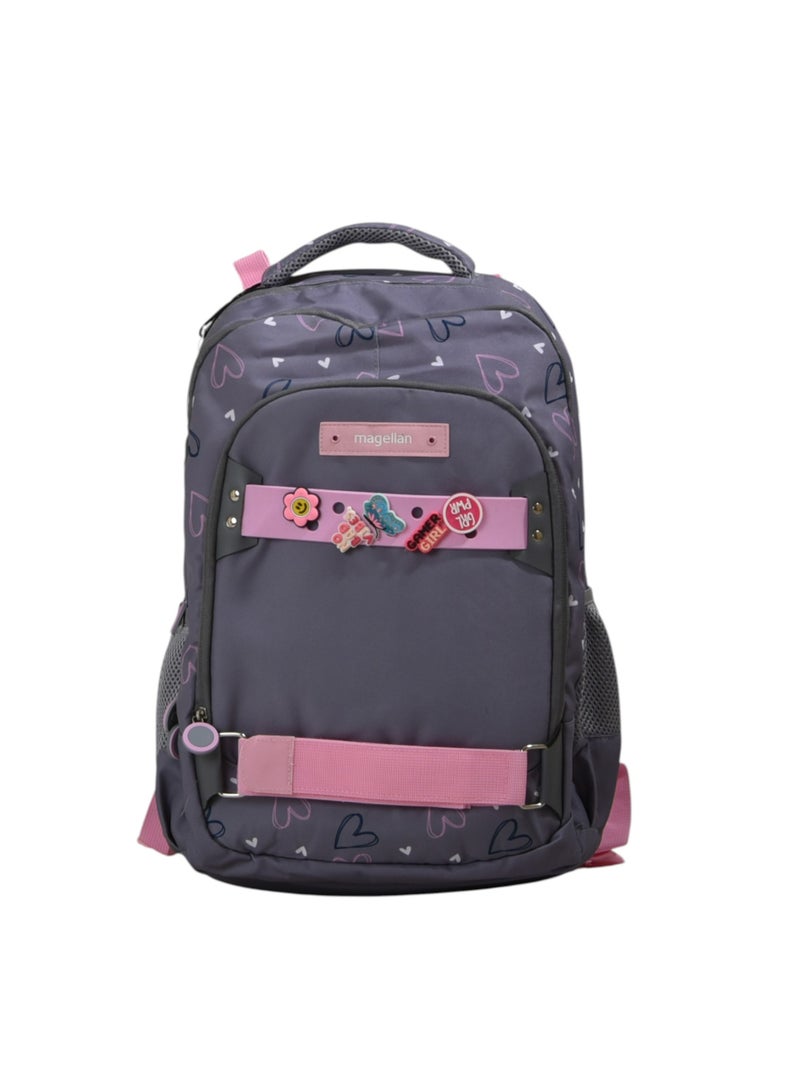 MAGELLAN Girls Backpack 259D007B with Pencil Case | 18 Inch School Backpack Set | Lightweight Student Travel & School Bag - Image 1