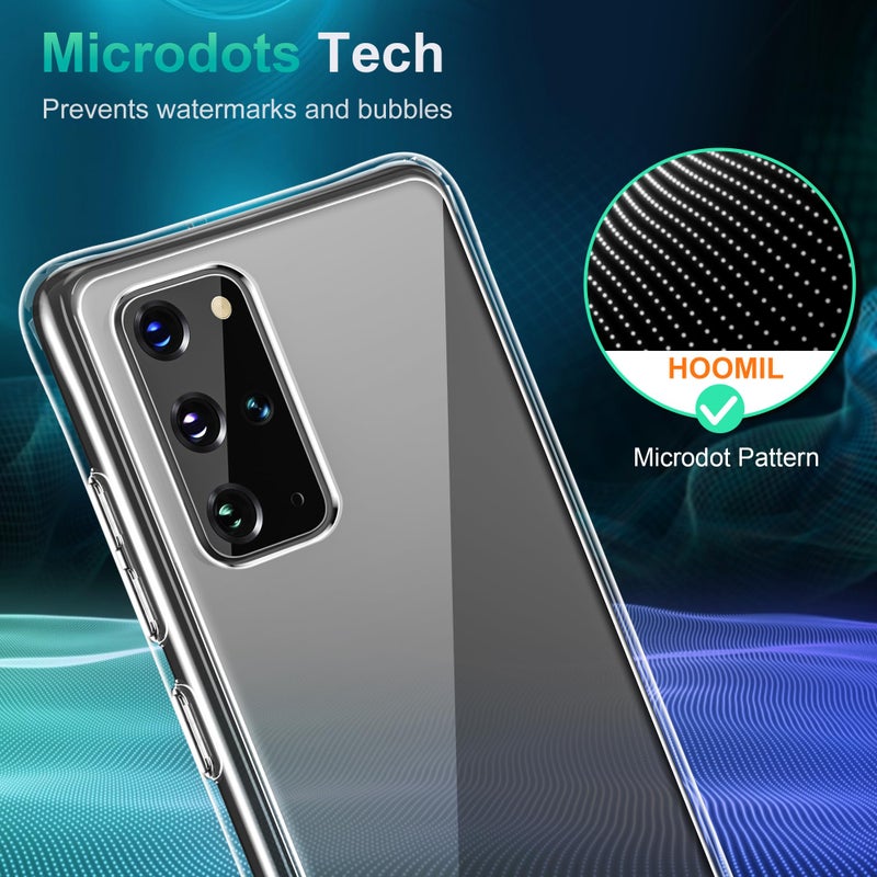 HOOMIL Case for Samsung Galaxy S20+ Plus 6.7-Inch, Non-Yellowing, Drop Protection, Anti-Scratch Transparent Hard Back Phone Cover - Crystal Clear - Image 5
