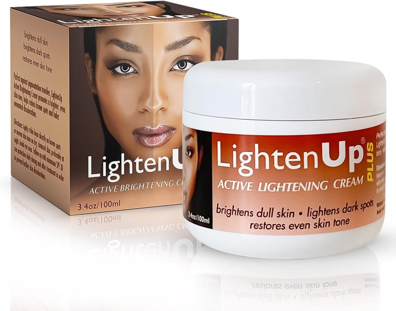 LightenUp Plus Active Skin Brightening Cream 34 Fl oz 100 ml Cream For Face and Body