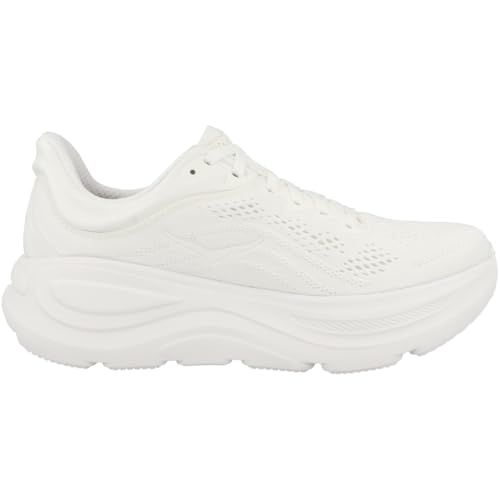 Hoka Women's Bondi 9 Sneaker, White/White, 9.5 - Image 3