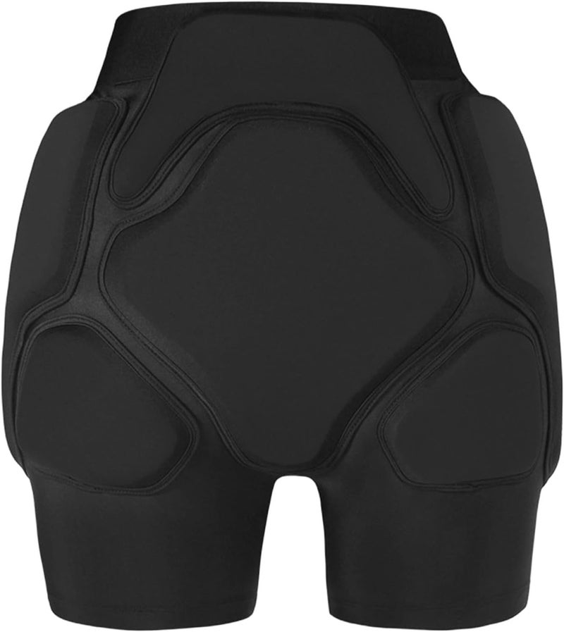 Padded Shorts with Double Layer Padding Impact Resistance Hip Buttock Guard Shock Absorbing Polyester Sponge for Children Snowboard Ski - Image 1