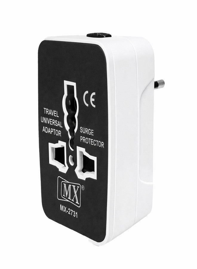 MX Universal Travel Adapter | All-in-One Worldwide Plug Adapter for 150+ Countries | Compact Travel Socket with LED Indicator | Compatible with UK, Europe, USA, China, Japan & Thailand - Image 2
