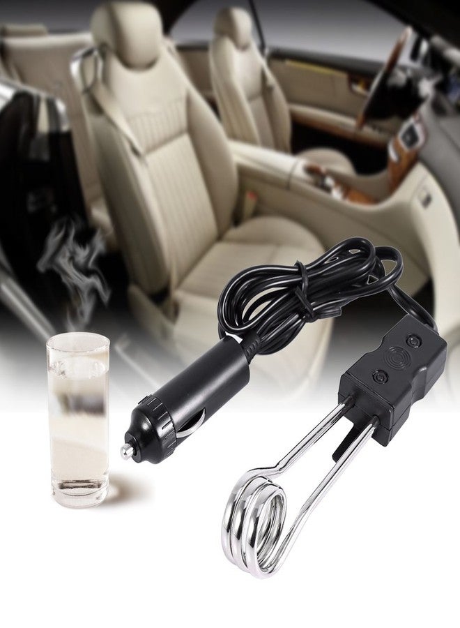 Fdit Portable 12V /24V Car Immersion Heater Car Auto Cup Mug Water Heater Kettle Tea Coffe Soup Drinks Auto Electric Heater(2#) - Image 2