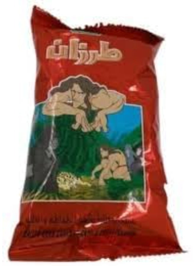 أتش أف رقائق بطاطس طرزان بوف المقرمشة، سناك بطاطس كلاسيكي في عبوة حمراء، 18 جرام عبوة من 10 قطع - Image 4