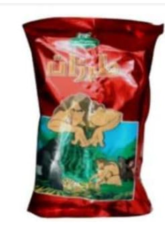 أتش أف رقائق بطاطس طرزان بوف المقرمشة، سناك بطاطس كلاسيكي في عبوة حمراء، 18 جرام عبوة من 10 قطع - Image 2