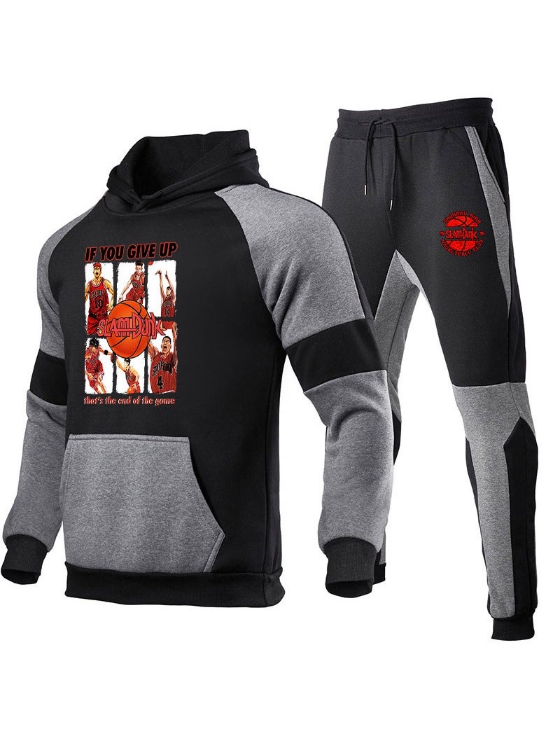 KUYING New Slam Dunk Printed Hoodie Set  - Image 1