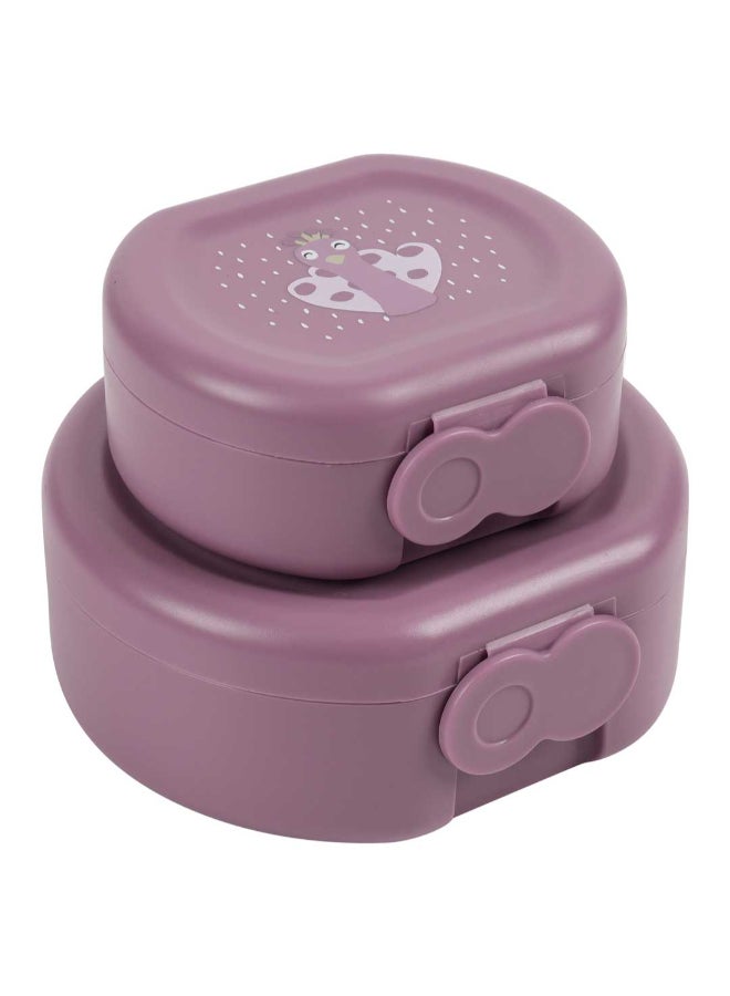Trixie Snack Box With Clip - Set of 2 - Mrs. Peacock - Image 4