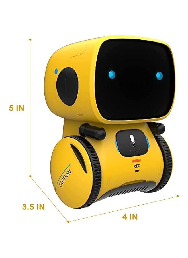 DURKU Smart Talking Robot Toy - Interactive Partner and Teacher with Voice Control, Touch Sensor, Singing, Dancing - Perfect Gift for Boys and Girls Ages 3 and Up  - Image 2