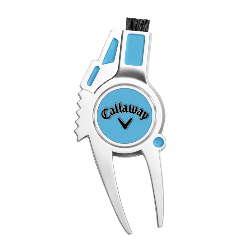Callaway 4-in-1 Golf Divot Repair Tool, Carolina Blue - Image 1