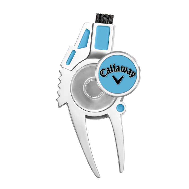 Callaway 4-in-1 Golf Divot Repair Tool, Carolina Blue - Image 2