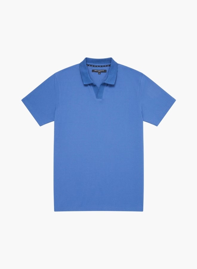 French Connection Stretch Short Sleeve Trophy Polo Shirt - Image 5