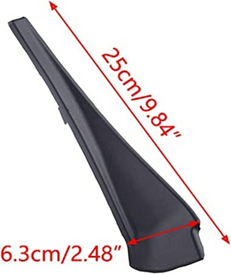 Wivplex Windshield Wiper Cowl Cover Trim for Nissan Rogue - Image 4