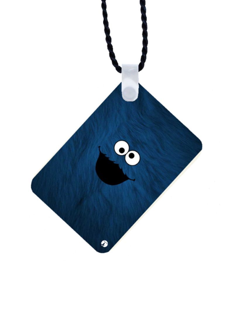 RKN Cookie Monster Printed Car Mirror Pendant - Image 1