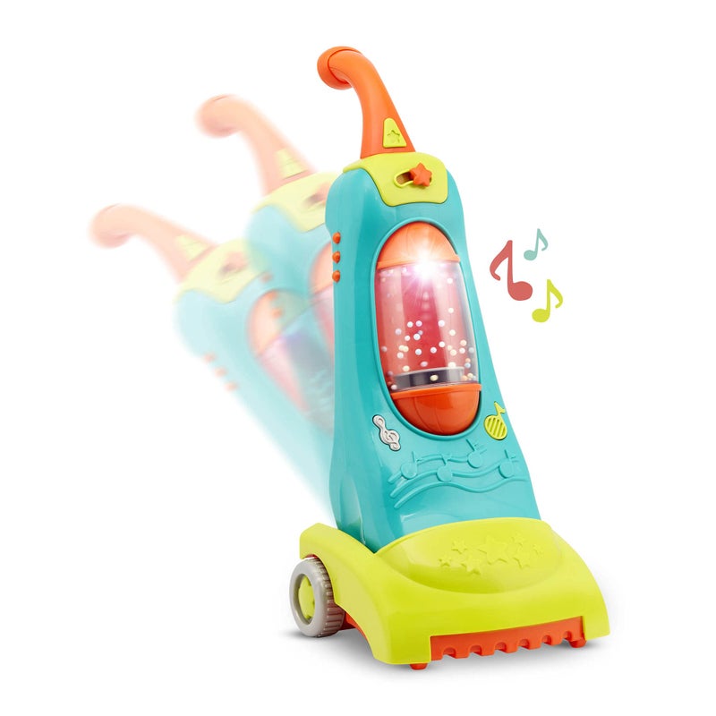 Battat - Musical Vacuum Cleaner - Lights & Sounds with 2 Songs - Pretend Play Chores & Activities - Clean n' Sing - 2+ Years - Image 1