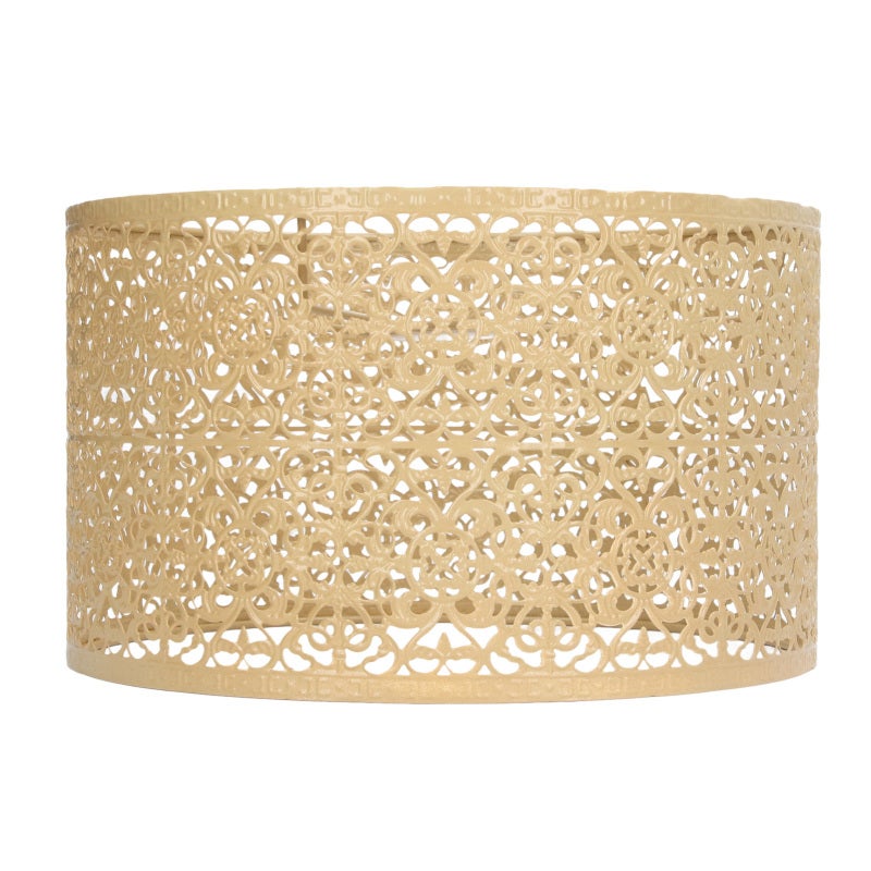 Hollow Out Lamp Shade: Gold Iron Material With Anticorrosive Coating - E27 E14 Universal Laser Cut Lamp Cover for Living Room Bedroom Balcony Home Decor Lighting - Image 2