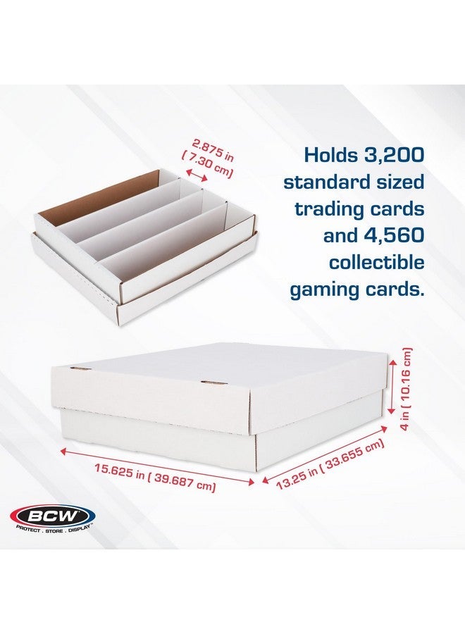 BCW Monster Box - 1ct Trading Card Storage Box | Holds 3200 Cards | Sports & Trading Card Storage - Image 3