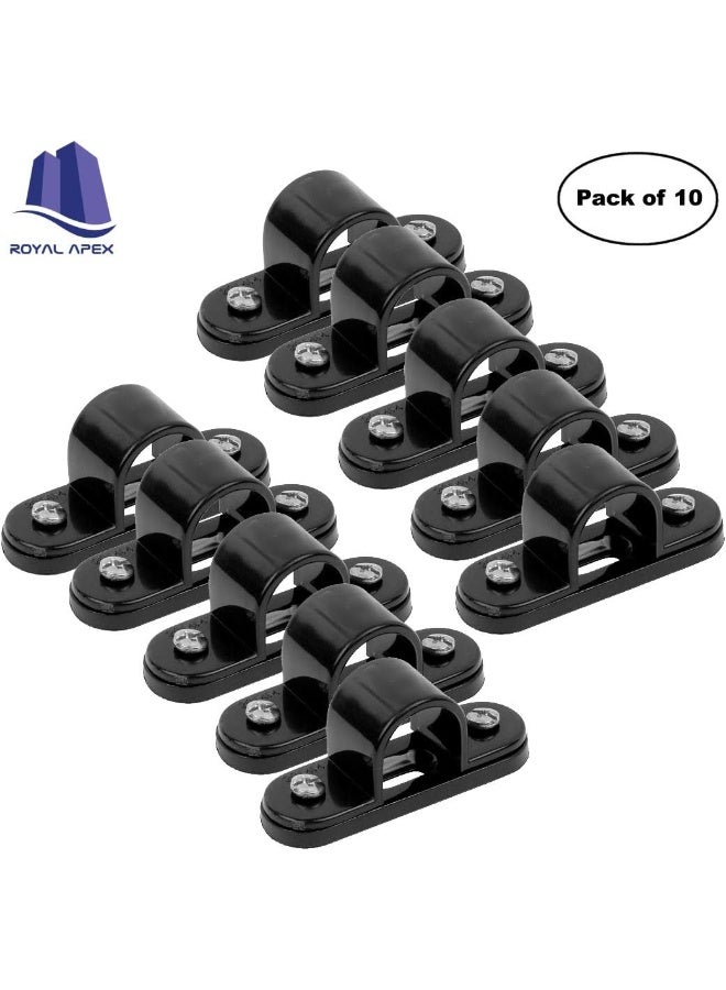 Royal Apex Pvc Electrical Conduit Pipe And Fittings For Indoor And Outdoor Electrical Wiring And Cabling Pack Of 10 25Mm Saddle - Image 3