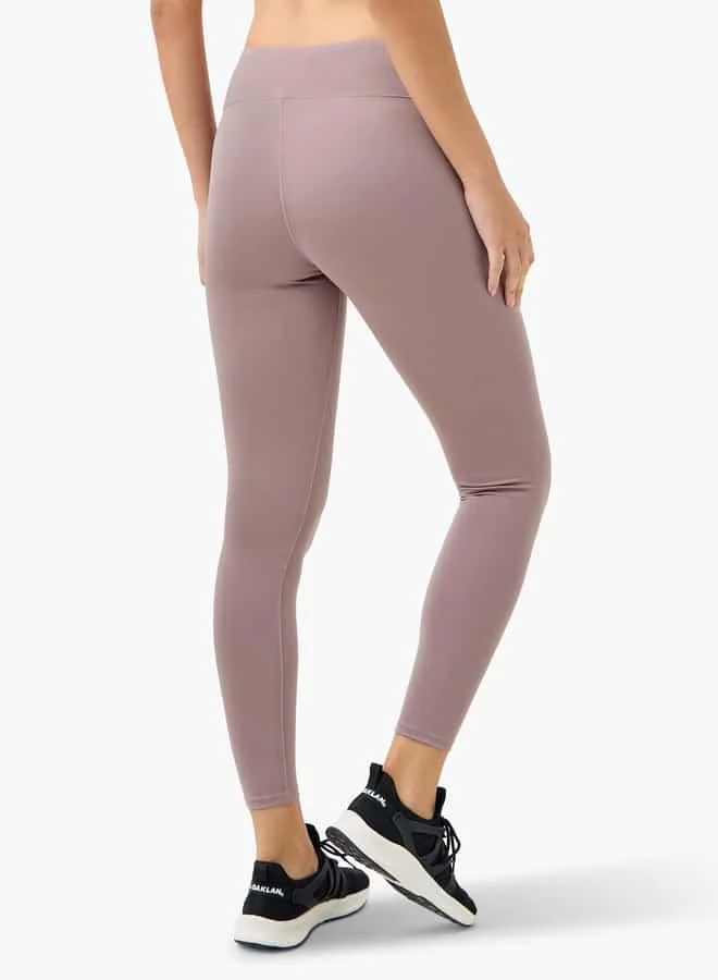 Kappa Kappa Logo Print Panelled Leggings