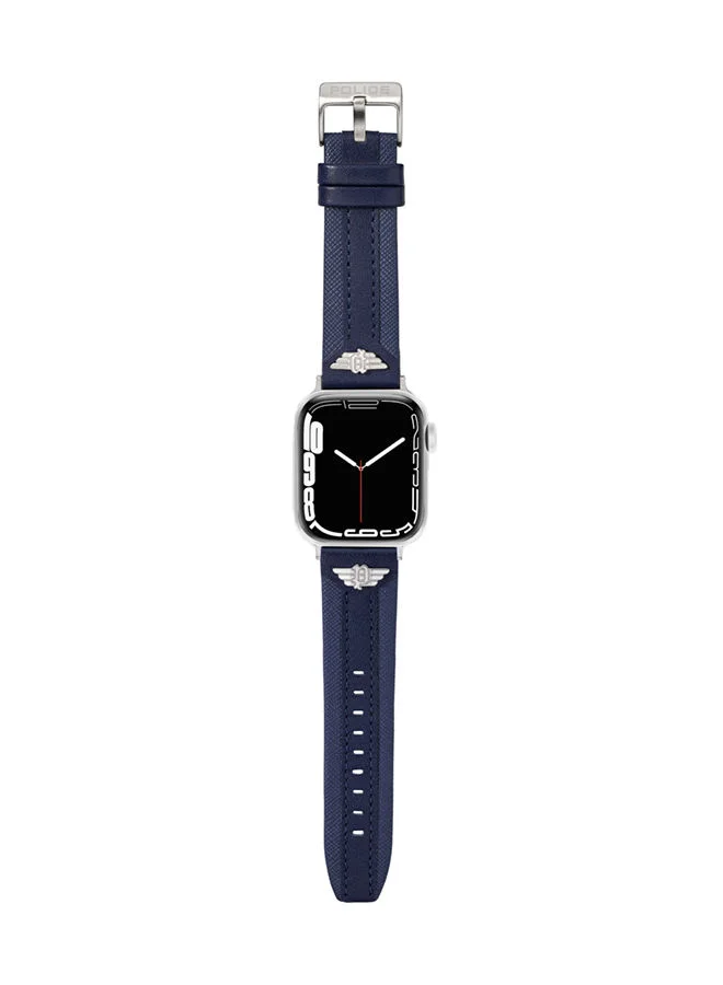 POLICE Wings Blue Leather Watch Straps