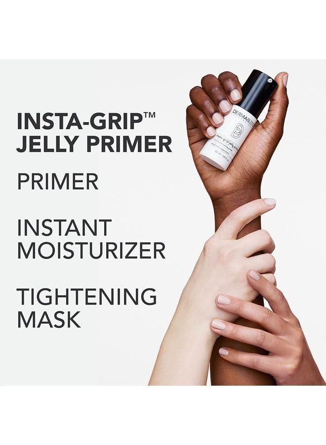 Dermablend Insta-Grip Jelly Primer Face Makeup, Silicone-Free Face Primer for Dry Skin, Pore Minimizing with 24HR Wear, 1.0 Fl oz - Image 5