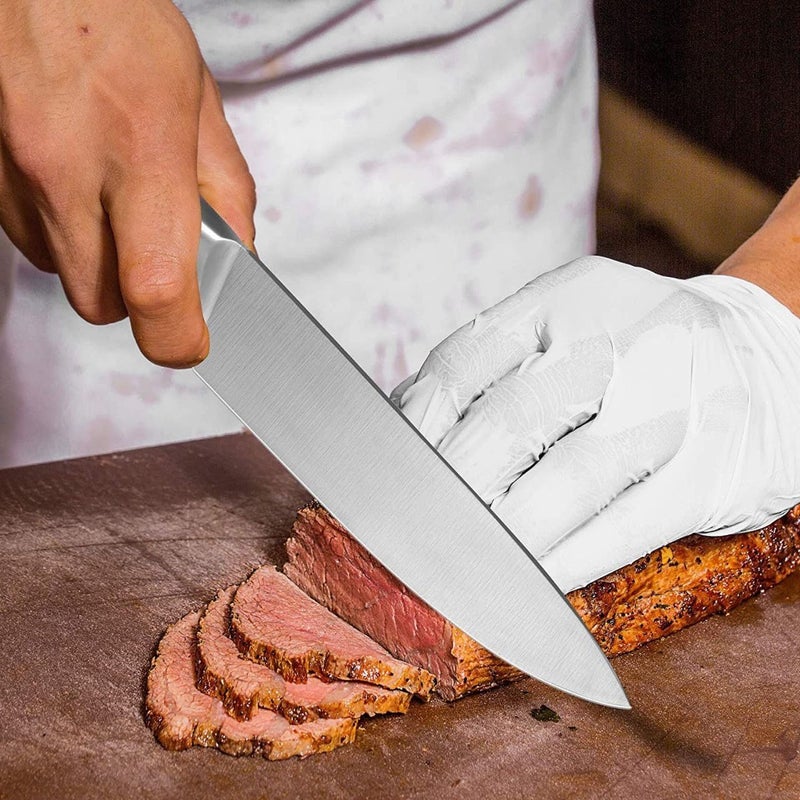 Kitchen Knife 7inch Stainless Steel Ultra Sharp Steel Knife 1 PC - Image 2