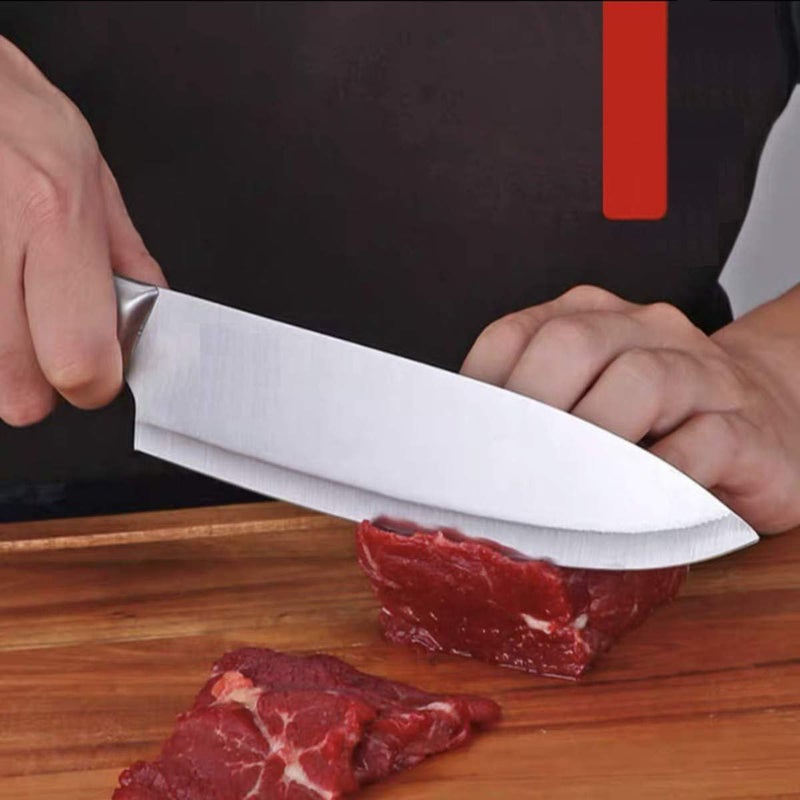 Kitchen Knife 7inch Stainless Steel Ultra Sharp Steel Knife 1 PC - Image 3