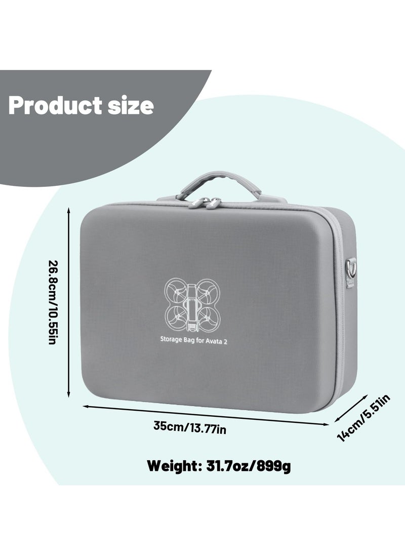 Generic - Hard Case for DJI Avata 2 Drone Fly More Combo Waterproof Carrying Case for Avata 2 Protective Case for DJI Goggles 3 u0026 RC Motion 3 Accessories - Image 1