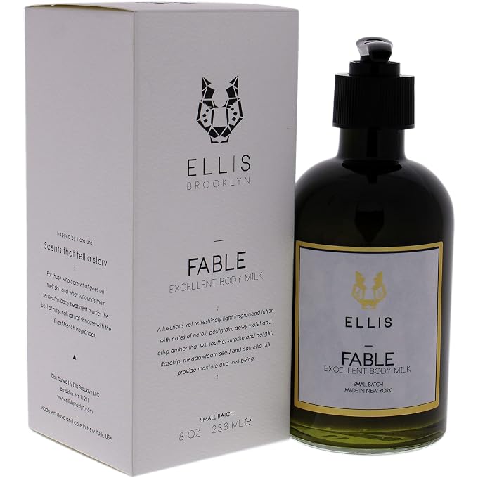 ELLIS BROOKLYN Fable Excellent Body Milk For Women 8 Oz Lotion - Image 3