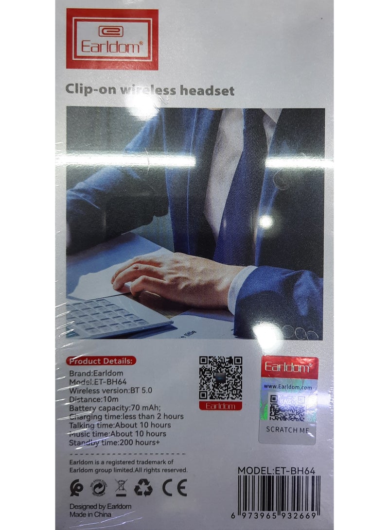 Earldom CLIP-ON WIRELESS HEADSET - Image 2