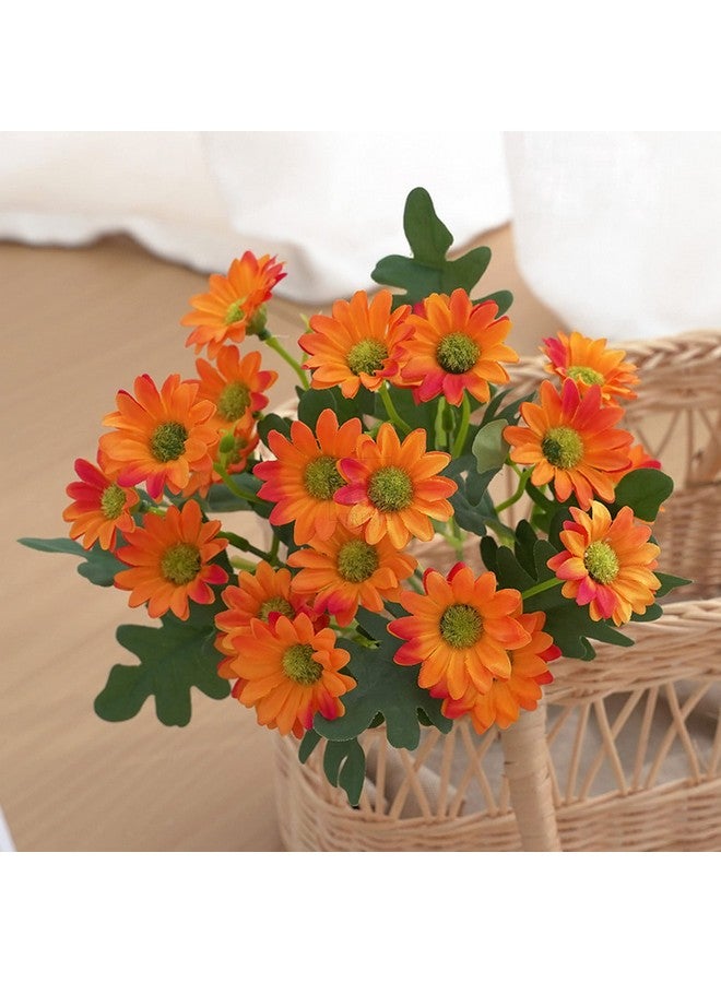 Art Street Artificial Flower Bunch Daisy Fake Flower Vintage Realistic Flowers for Home, Bedroom, Living Room & Office Decoration (Without Vase Pot) - Image 1