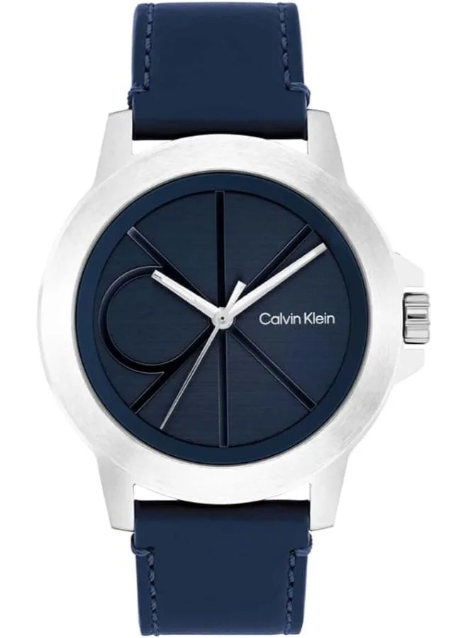 CALVIN KLEIN Multifunction Quartz analog Watch Leather Bracelet