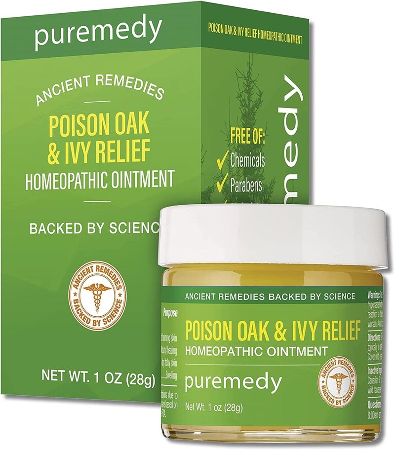 Puremedy مرهم بيويردي غير المعطر لتخفيف حكة اللبلاب السام 1 أونصة - Image 1