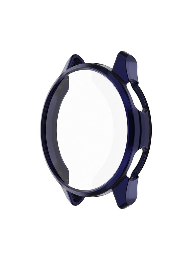 BURAQ For Garmin Approach S50 Electroplated TPU Full Coverage Watch Protective Case(Midnight Blue) - Image 3