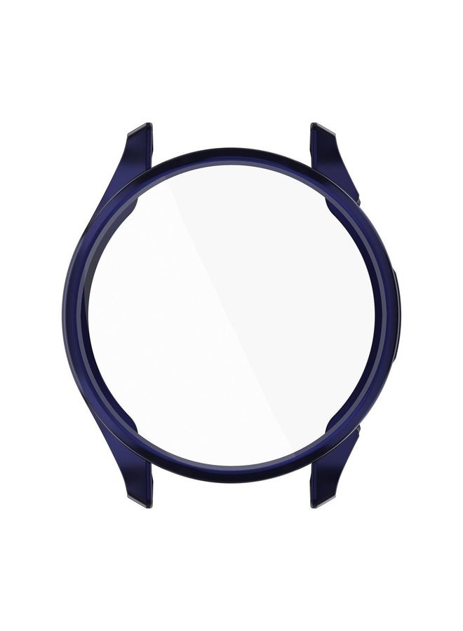 BURAQ For Garmin Approach S50 Electroplated TPU Full Coverage Watch Protective Case(Midnight Blue) - Image 5