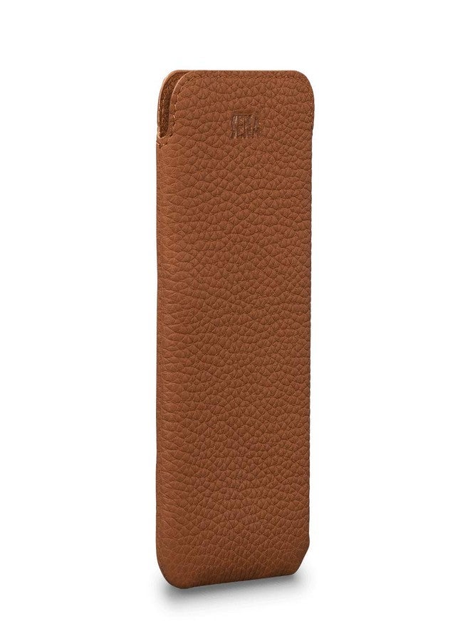 SENA UltraSlim Classic, Leather Sleeve Case Compatible with (Tan, iPhone 12 Pro Max) - Image 2