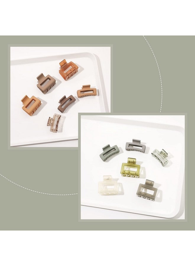 Ivyu Small Claw Hair Clips for Thin Hair - 22 Pcs Medium Mini Hair Clips for Shot Hair Tiny Clip Accessories for Women Girls - Image 2