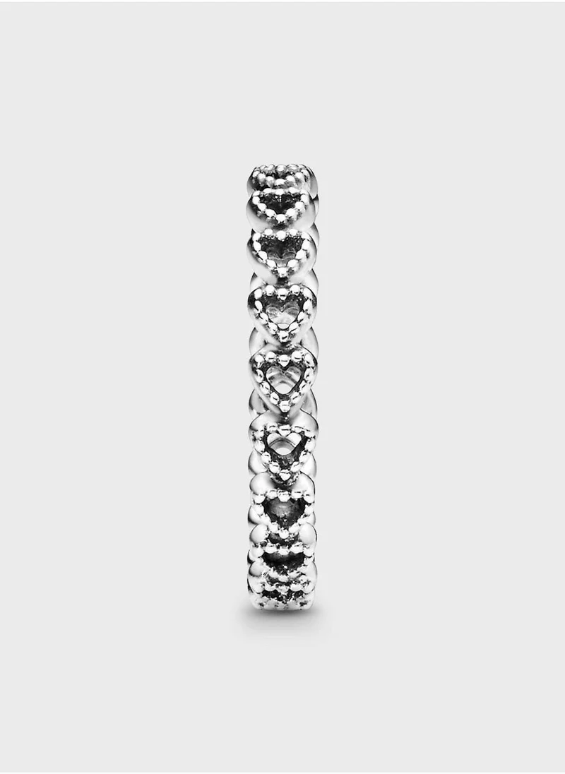 Pandora  Band Of Hearts Ring for Women | Best Price UAE