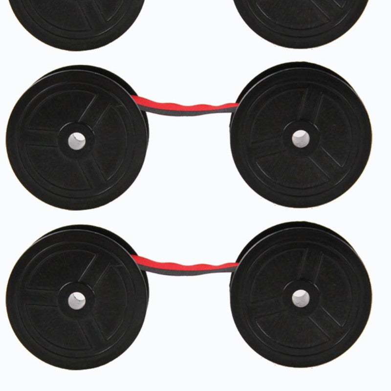Calculator Ribbon Replacement 4-Pack 16 Feet Twin Spool - Broad Compatibility for EL-1197PIII EL-2196BL MP21DX Printers - Excellent Print Quality Calculator Ink Ribbon for Office Home Supermarket - Image 5