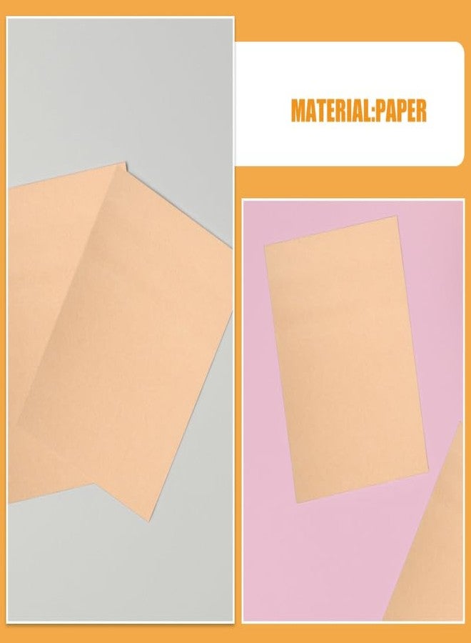 OATIPHO 20 Pcs Braille Cardboard Sheets - Durable Paper for 4 and Writing Boards Learning Supplies for Visually Impaired Schools Home Training Beige 11.8 x 9.4 in - Image 3