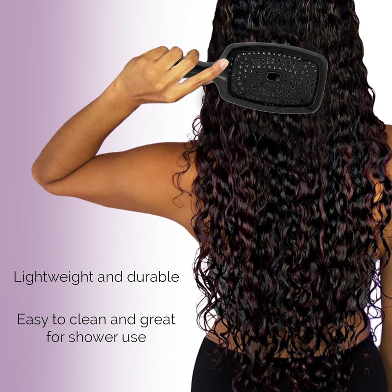 كيرل كيبر Curl Keeper HAIR SOLUTIONS - فرشاة فليكسي (أرجوانية) - Image 5