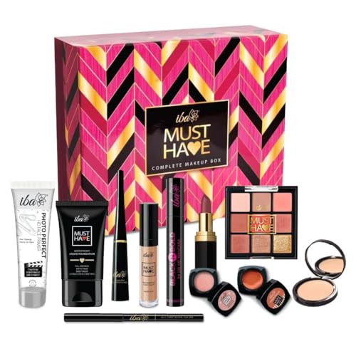 Iba Must Have Complete Makeup Box for Women (Dusky) with 11 Essential Products | Waterproof | Bridal Makeup | Full Face Makeup | 100% Vegan & Cruelty Free - Image 1