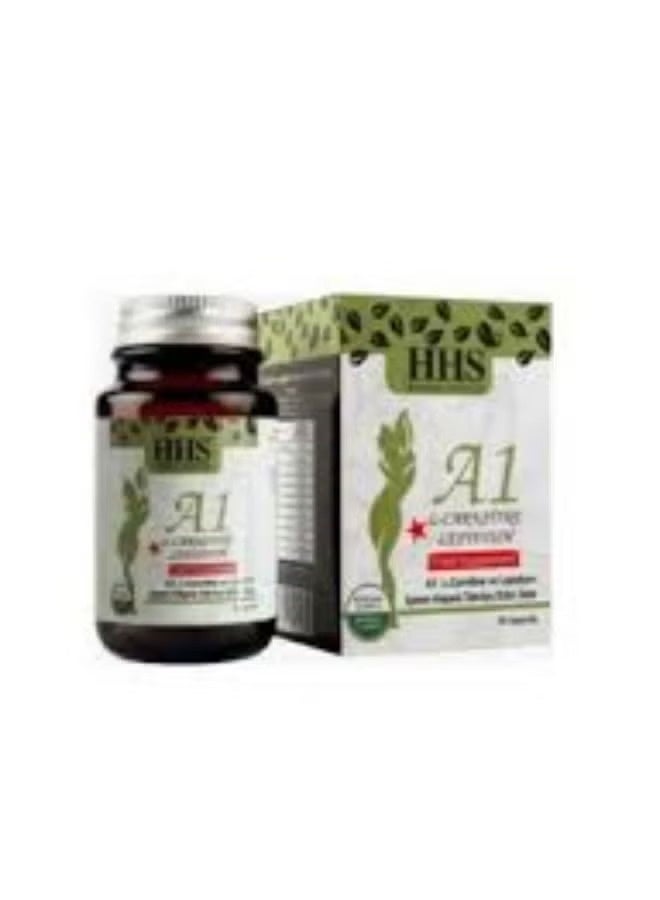 A1 L-Carnitine and Lepidium Dietary Supplement to Support Weight Loss, Suppress Appetite and Stimulate Fat Burning 30 Capsules
