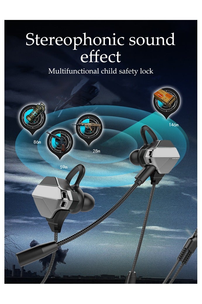 سماعات ألعاب مع ميكروفون قابل للتعديل، سماعة رأس لإلغاء الضوضاء بمدخل 3.5 مم مناسبة للهواتف المحمولة، أجهزة اللابتوب، نينتندو سويتش، إكس بوكس ون، أجهزة الكمبيوتر المكتبية، بلاي ستيشن 4/5 - Image 4